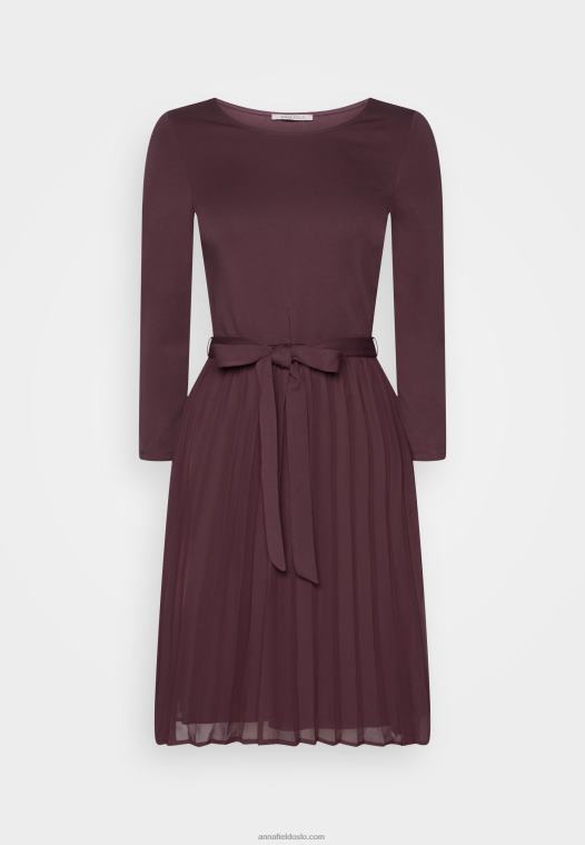 Anna Field kvinner cocktailkjole festkjole lilla P266L53