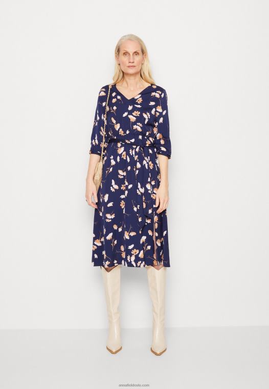 Anna Field kvinner cocktailkjole selskapskjole flerfarget P266L55