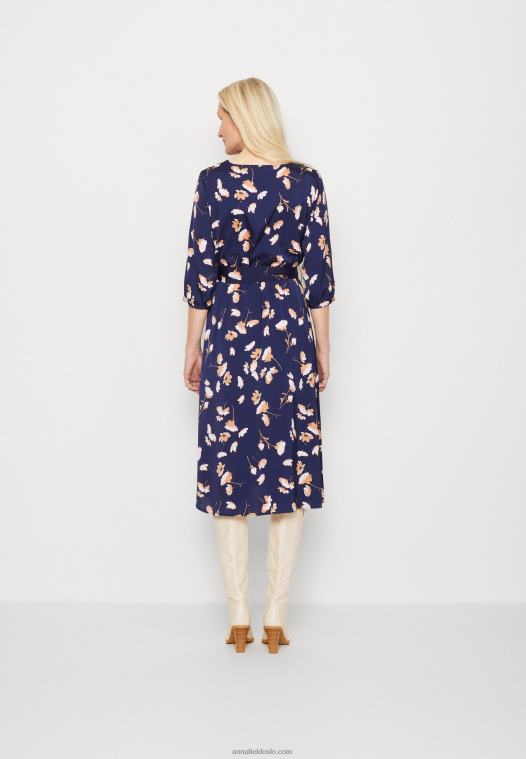 Anna Field kvinner cocktailkjole selskapskjole flerfarget P266L55