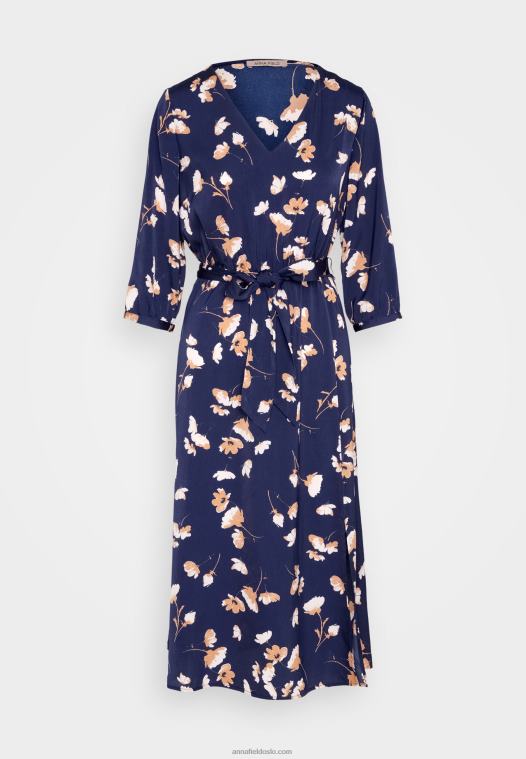 Anna Field kvinner cocktailkjole selskapskjole flerfarget P266L55