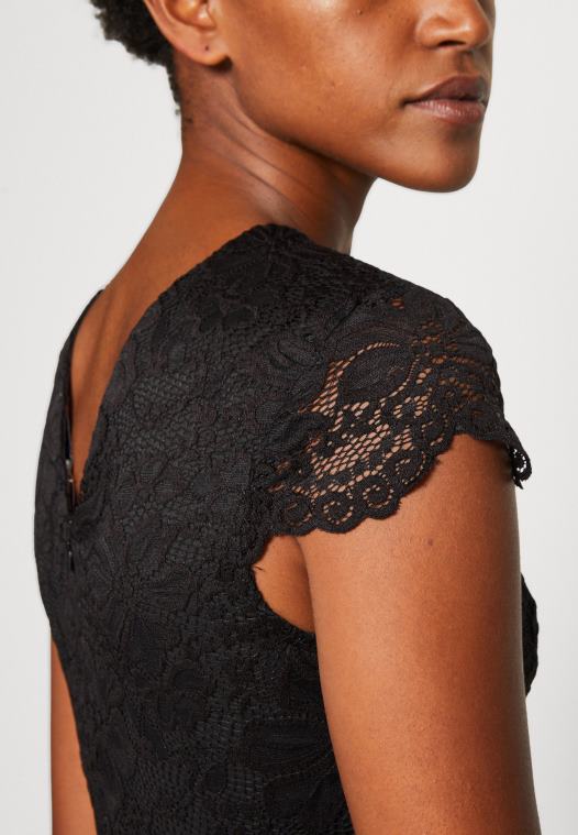 Anna Field kvinner cocktailkjole selskapskjole svart P266L64