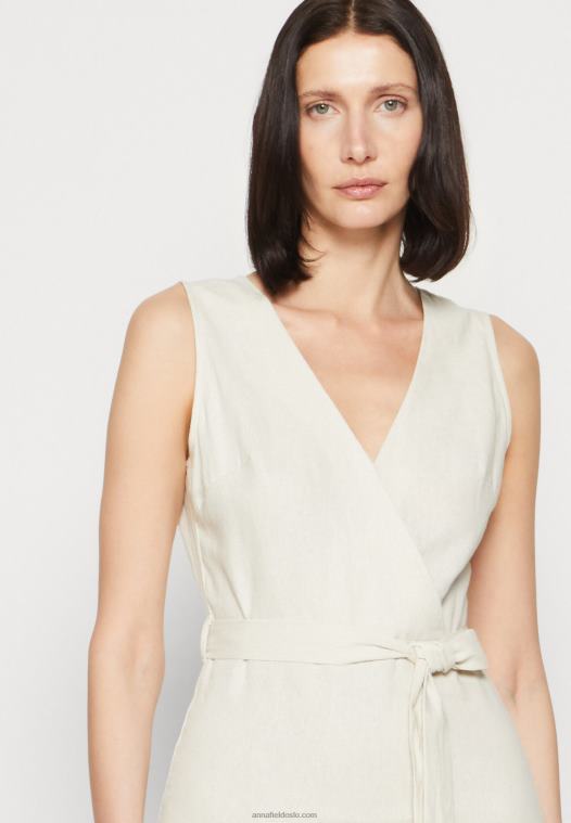 Anna Field kvinner dagskjole beige P266L16
