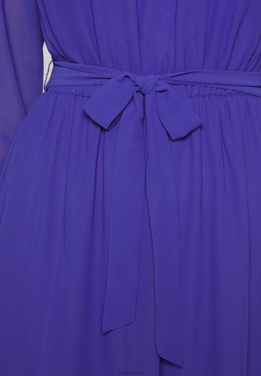 Anna Field kvinner dagskjole blå P266L8