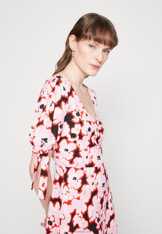 Anna Field kvinner dagskjole rosa P266L30