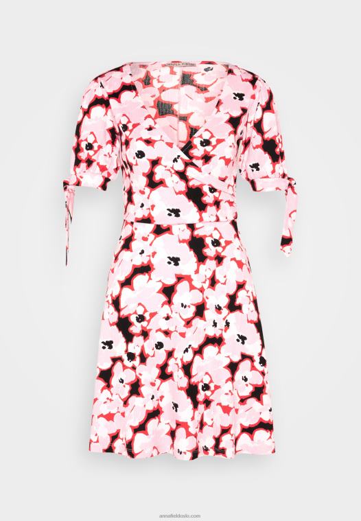 Anna Field kvinner dagskjole rosa P266L30