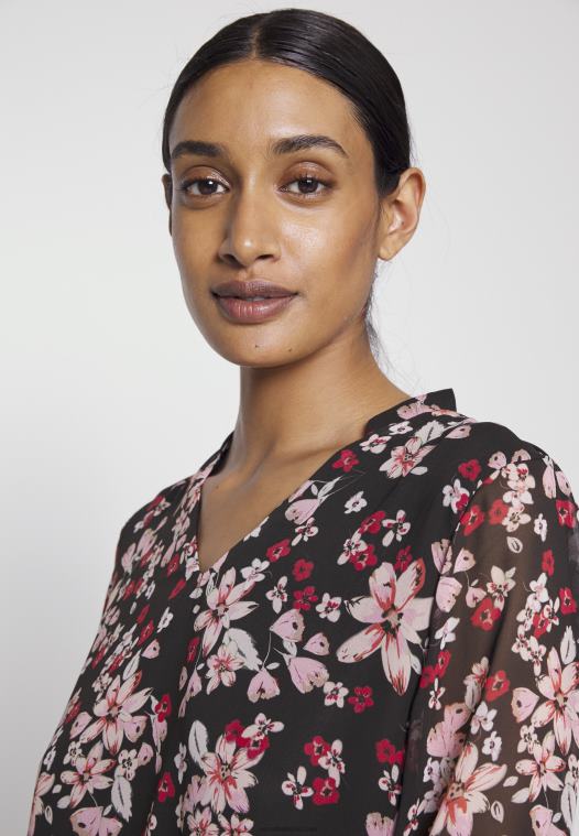 Anna Field kvinner dagskjole rosa/svart/flerfarget P266L31