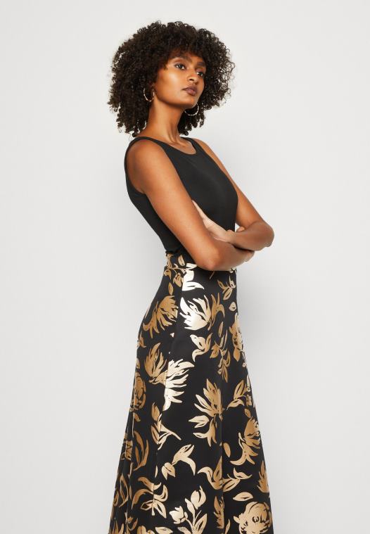 Anna Field kvinner dagskjole svart P266L24