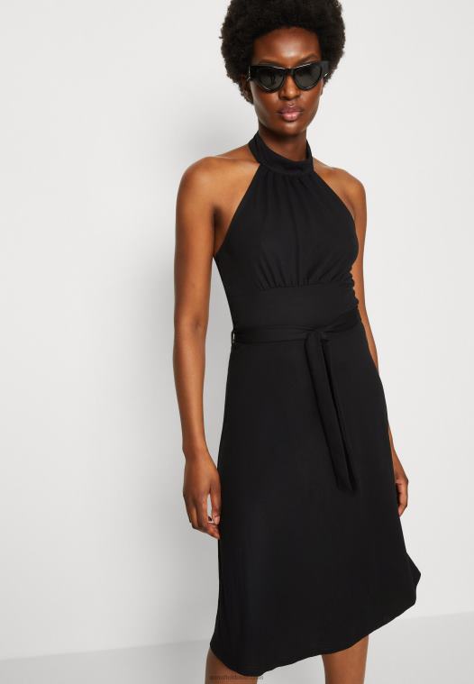 Anna Field kvinner dagskjole svart P266L26