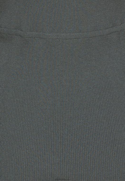 Anna Field kvinner genser kjole grønn P266L233