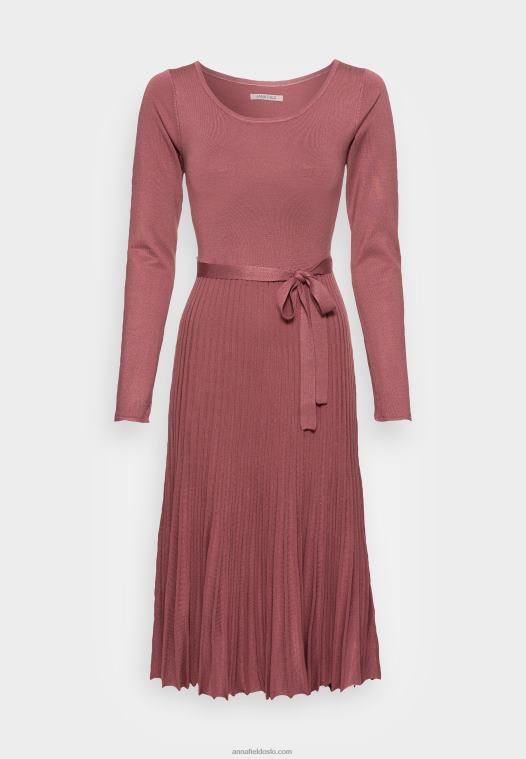 Anna Field kvinner genserkjole rosa P266L226