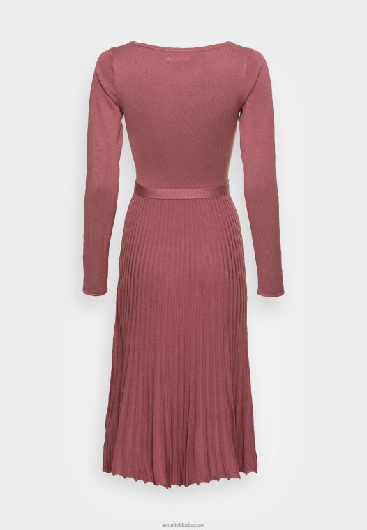 Anna Field kvinner genserkjole rosa P266L226