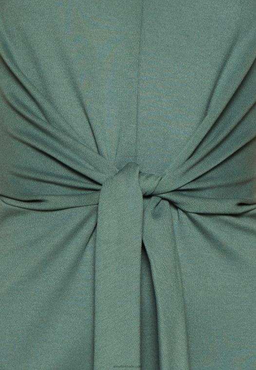 Anna Field kvinner jersey kjole grønn P266L175