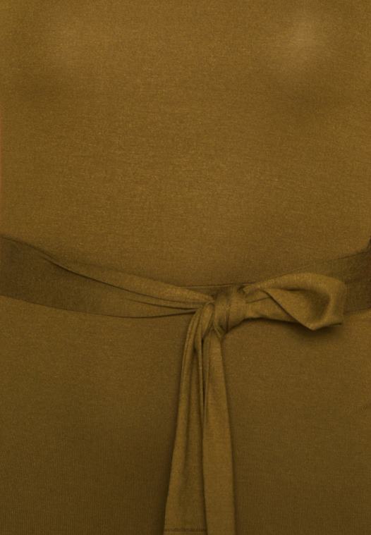 Anna Field kvinner jersey kjole oliven P266L179