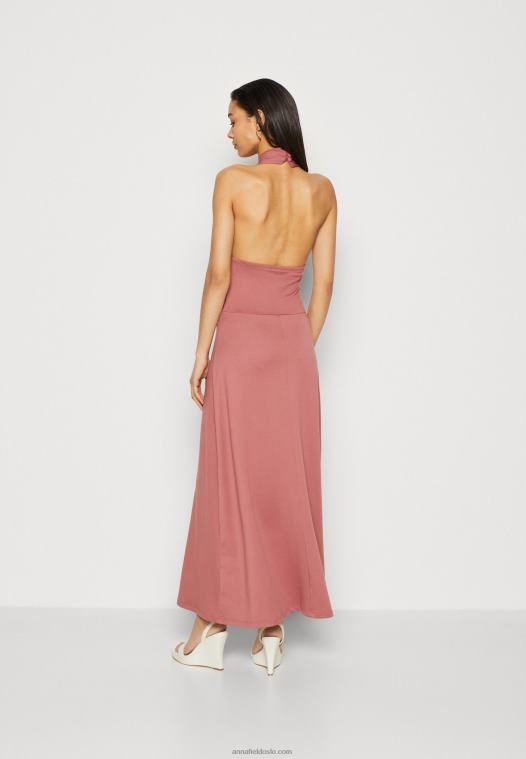 Anna Field kvinner jersey kjole rosa P266L79