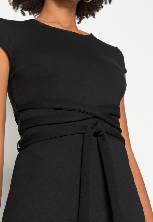 Anna Field kvinner jersey kjole svart P266L131