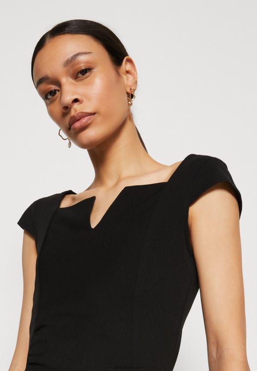 Anna Field kvinner jersey kjole svart P266L133