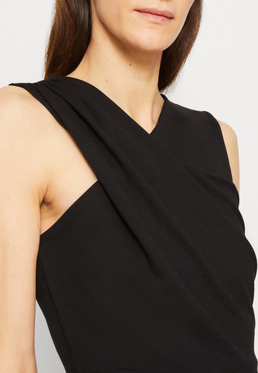 Anna Field kvinner jersey kjole svart P266L174