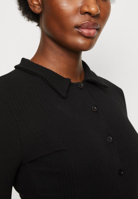 Anna Field kvinner jersey kjole svart P266L183