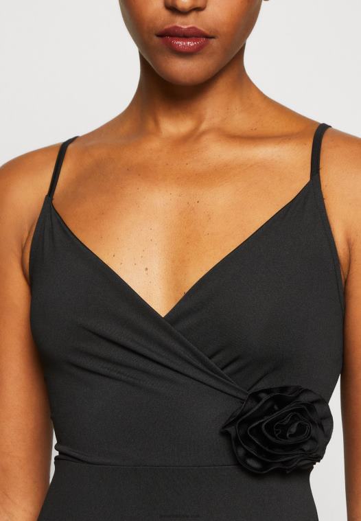 Anna Field kvinner jersey kjole svart P266L43