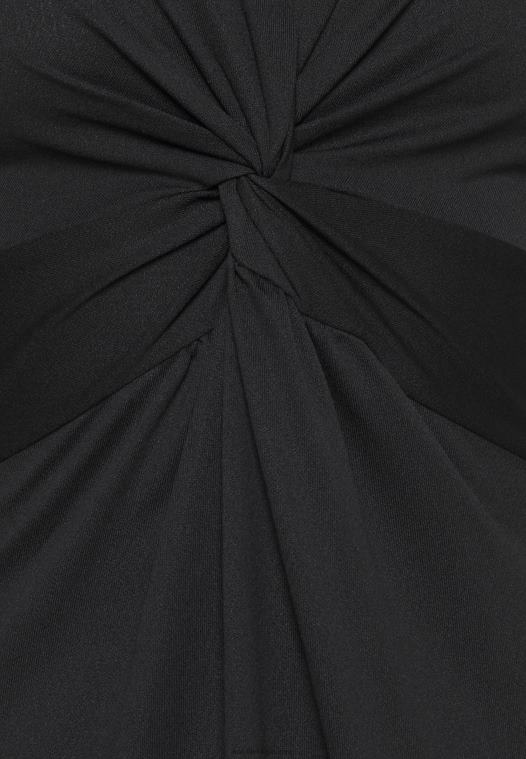 Anna Field kvinner jersey kjole svart P266L74