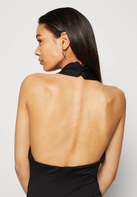 Anna Field kvinner jersey kjole svart P266L77