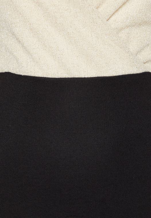 Anna Field kvinner skiftekjole gull/svart P266L206