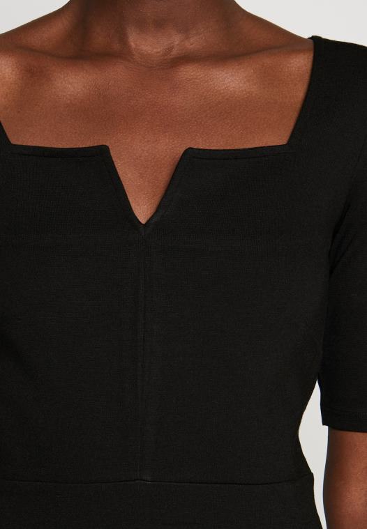 Anna Field kvinner skiftekjole svart P266L100