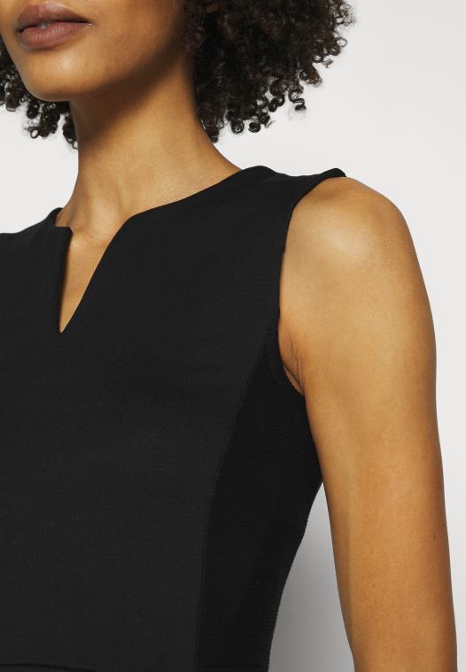 Anna Field kvinner skiftekjole svart P266L111