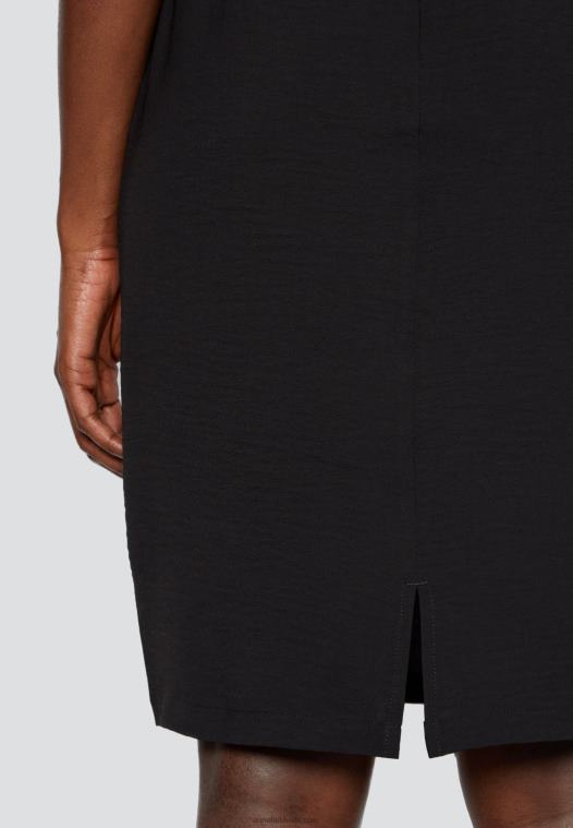 Anna Field kvinner skiftekjole svart P266L192