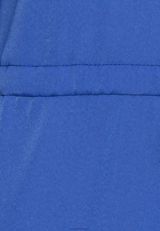 Anna Field kvinner skjortekjole blå P266L86