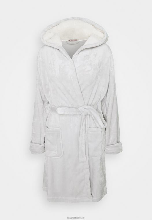 Anna Field kvinner maelis morgenkåpe grå P266L1082