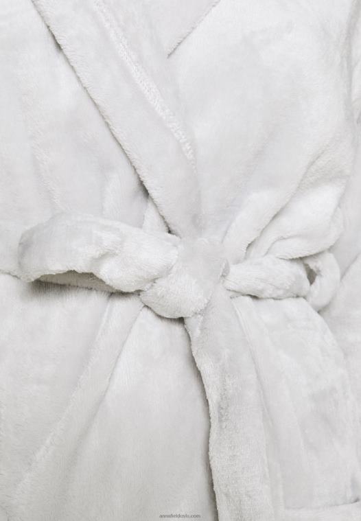 Anna Field kvinner maelis morgenkåpe grå P266L1082