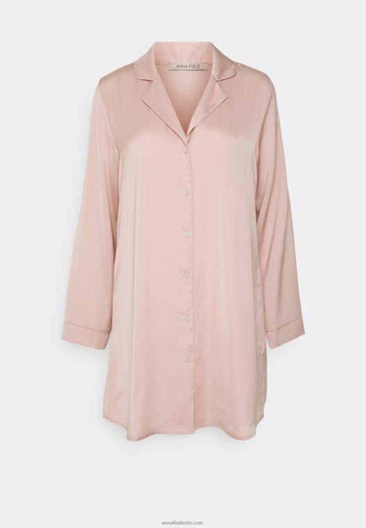 Anna Field kvinner nattkjole rosa P266L1051