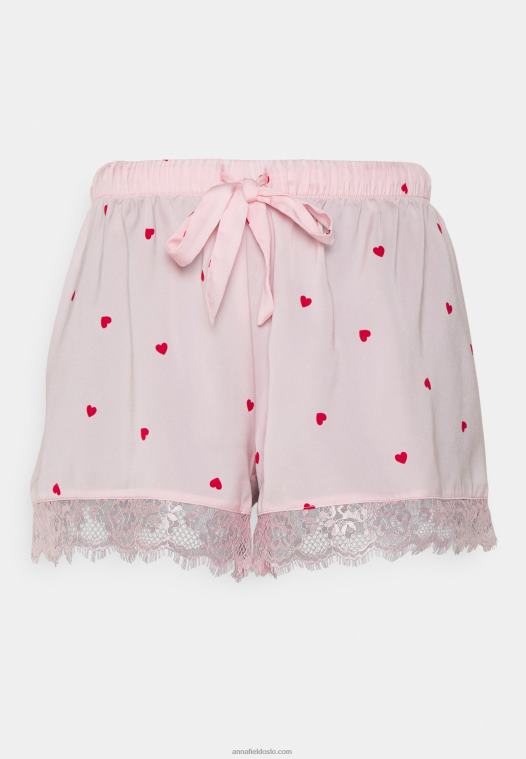 Anna Field kvinner pyjamas rosa P266L1063