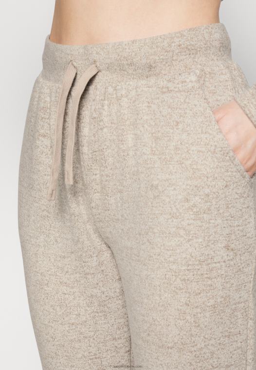 Anna Field kvinner pyjamassett brunt P266L1067