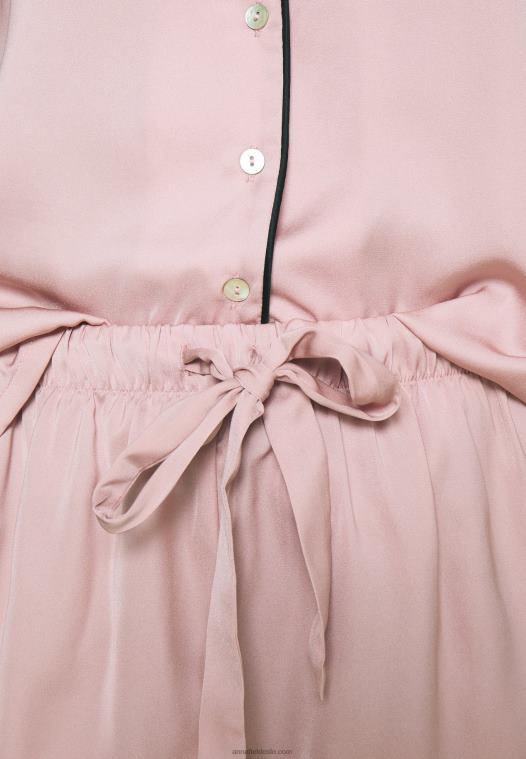Anna Field kvinner pyjamassett rosa P266L1073
