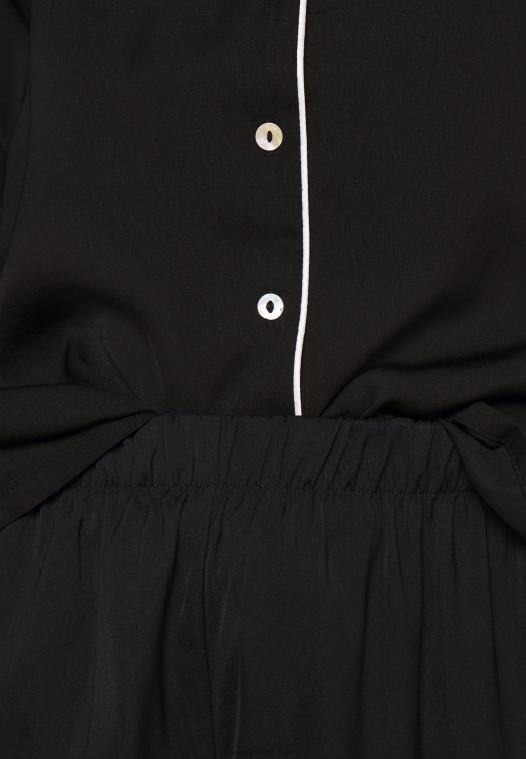 Anna Field kvinner pyjamassett svart P266L1072