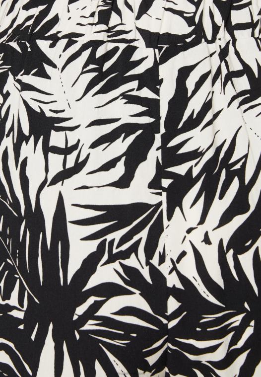 Anna Field kvinner shorts svart/off-white P266L860