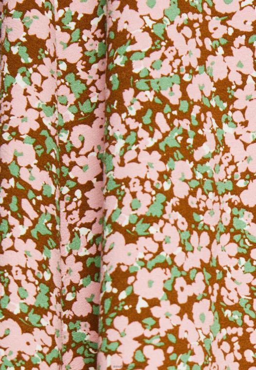 Anna Field kvinner a-linjet skjørt flerfarget P266L786