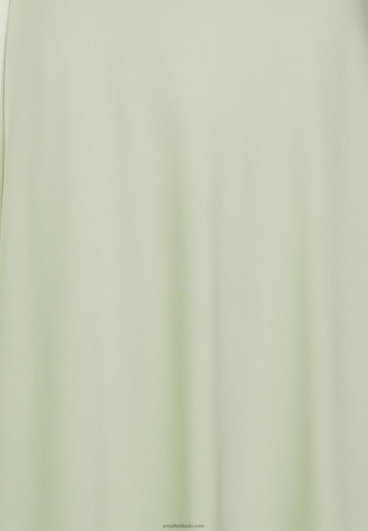 Anna Field kvinner a-linjet skjørt lysegrønt P266L785