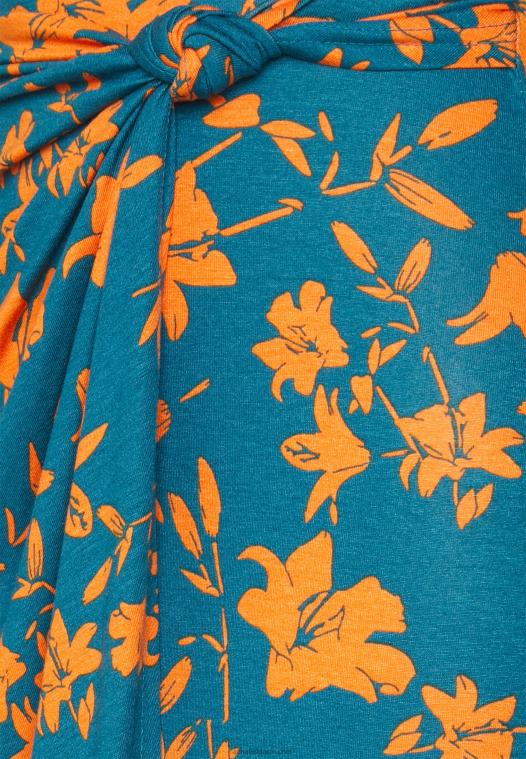 Anna Field kvinner blyantskjørt blått P266L795