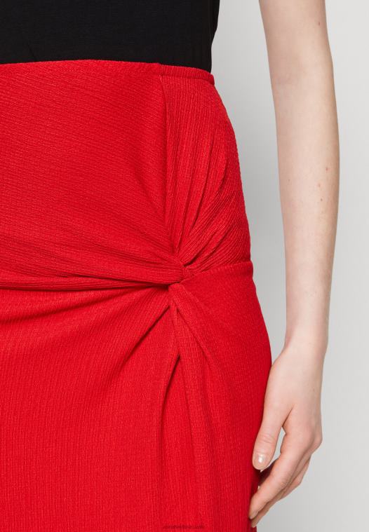 Anna Field kvinner blyantskjørt rødt P266L809