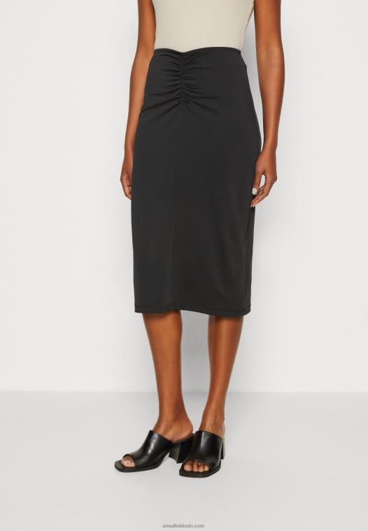 Anna Field kvinner blyantskjørt svart P266L802