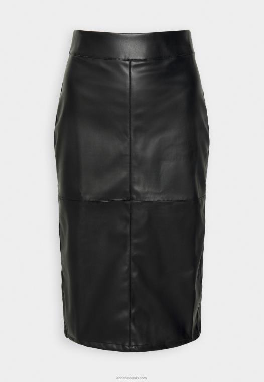 Anna Field kvinner blyantskjørt svart P266L804