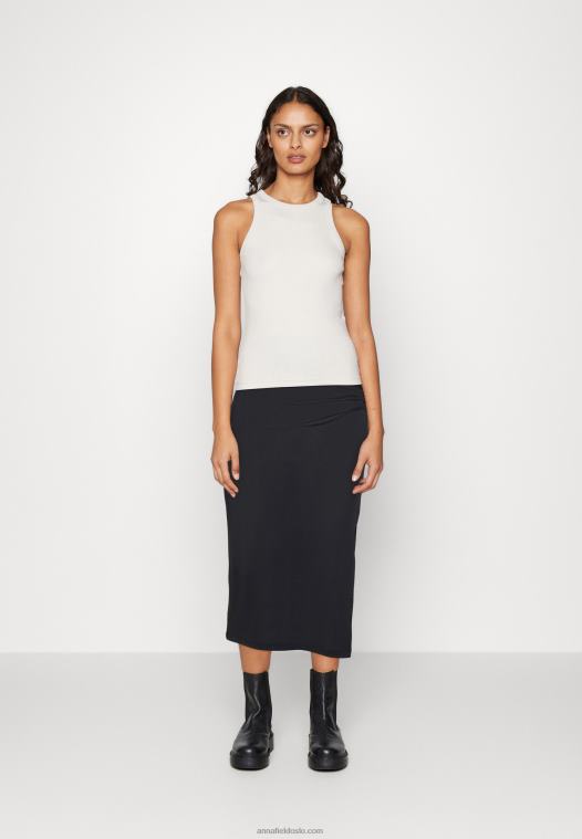 Anna Field kvinner blyantskjørt svart P266L811