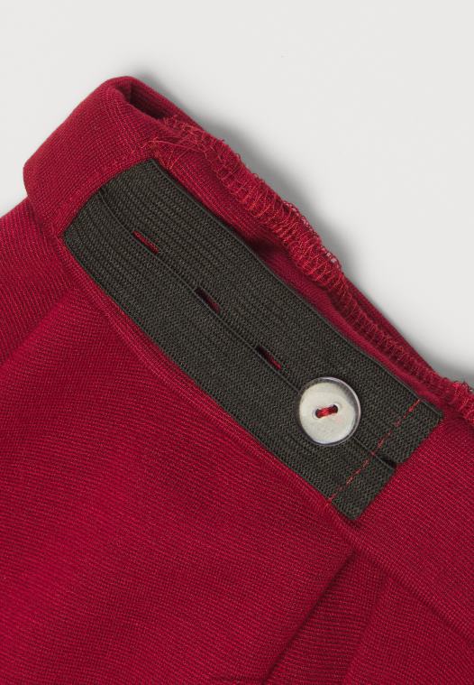 Anna Field kvinner plissert skjørt rødt P266L780