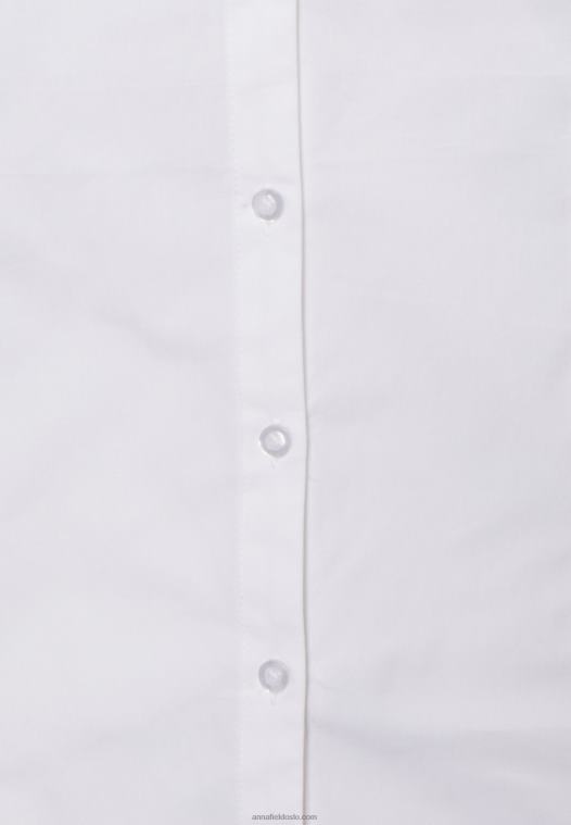 Anna Field kvinner bluse hvit P266L693
