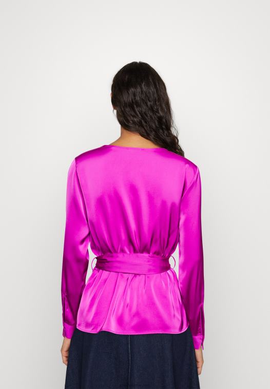 Anna Field kvinner bluse lilla P266L694