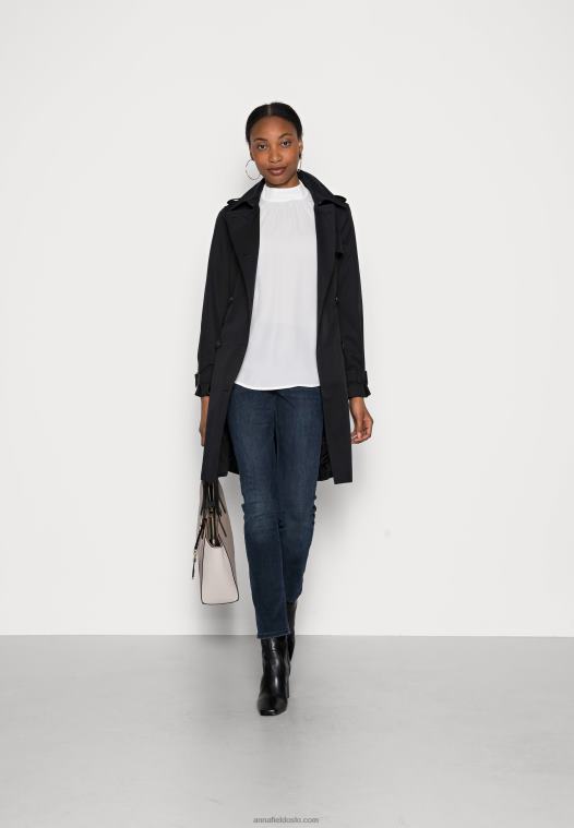 Anna Field kvinner bluse off-white P266L687