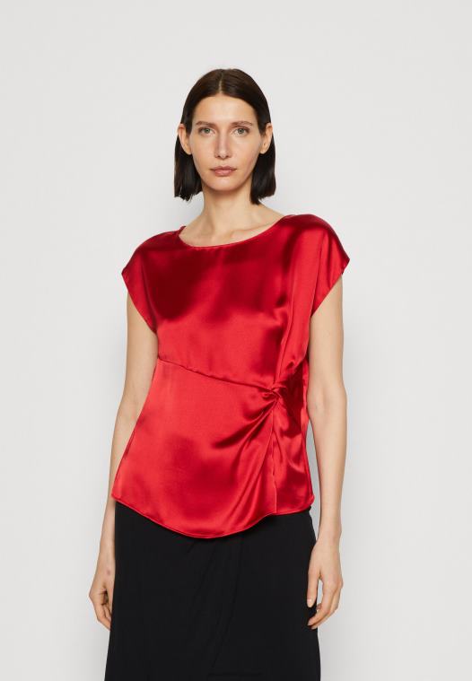 Anna Field kvinner bluse rød P266L683